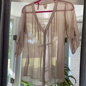 Day trip beaded button up